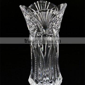 Different Fancy Patterns and Different Sizes Transparent Glass Vase Quality Choice photo-4