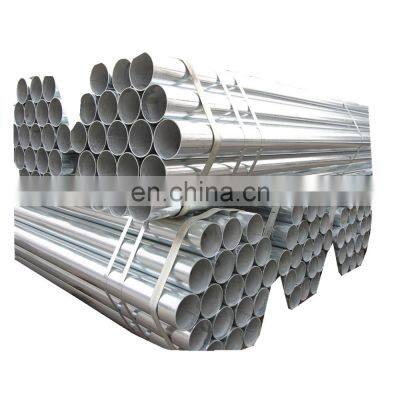 ASTM A53 Stock Available galvanized pipe gi diameter 110mm Standard Sizes light weight galvanized steel pipe