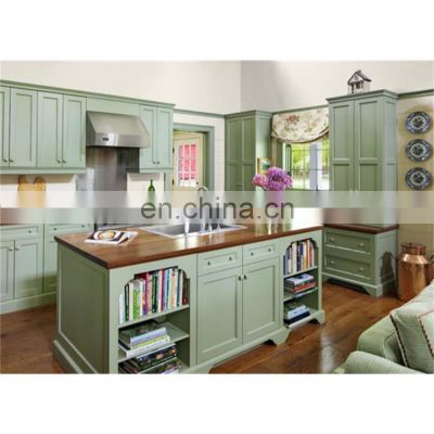 China Custom American Luxury Modern Rta Modular Solid Wood Kitchen Cabinet