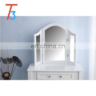 Aunty Mirror Tool 4 Drawers Makeup Dressing Table photo-3