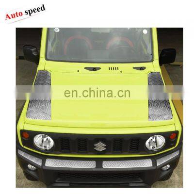 Hood S/S Silver Plate for Suzuki Jimny 2019+ JB74