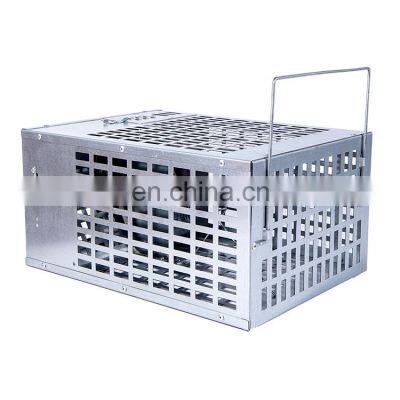 Stainless Steel Galvanized Steel Mouse Trap Rodent Iron Catching Rat Bait Station Mouse Catcher Cage