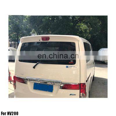 ABS Primer Painted Back Roof Spoiler For NV200 Rear spoiler