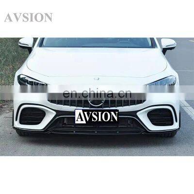 For Mercedes benz CLS class C257 modified GT63s AMG model PP Body kit with front and rear bumper assembly diffuser tip exhaust