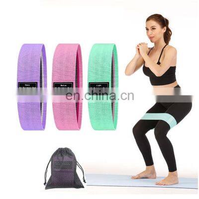 Yoga exercise gym hip holder tie fabric home fitness gym jump lope running stretch long accessories training resistance circle