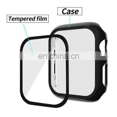 Full Coverage Tempered Film Tpu Screen Protector For Apple Watch Series Crystal Clear Front Protector Case photo-3