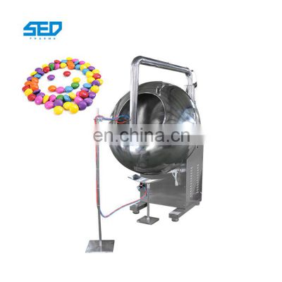 Fertilizer Tablet Chocolate Coating Pan Machine for Food Chemical Pharmaceutical Industries