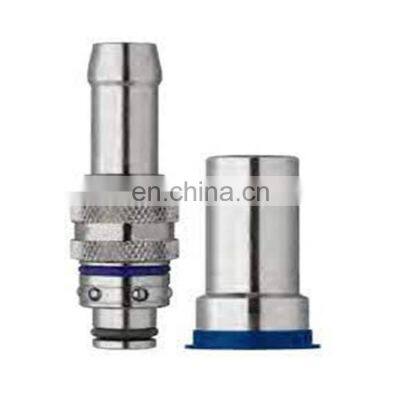 flat face type quick mold coupling for Mould Cooling System Water quick coupling injection mold cooling fitting