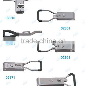 Container trailer door handle trailer door handle lock