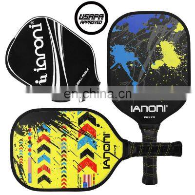 Manufacturer OEM Custom Best Seller Carbon Fiber Pickle ball Paddle