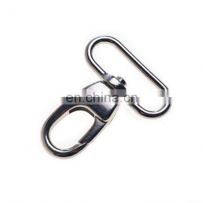 Wholesale 2021 Newest Rainbow Color Metal Keychain Custom Snap Hook Buckle Pet Buckle Carabiner Hook photo-4