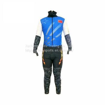 Fast Skating SetRacing RacingRacing comfortable short track speed racing skating suit Men Triathlon Speed Roller Skate Skin suit