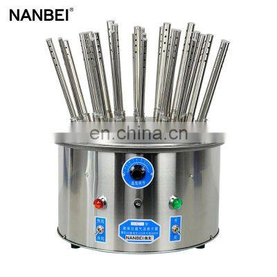 NANBEI Lab Temperature Control Glass Test Tube Glassware Air Dryer