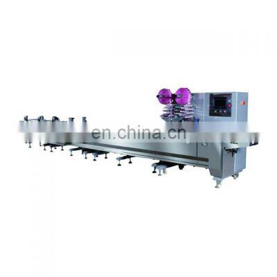 Flow Pillow Type Bread Packing Packaging Machine Maquinas De Embalaje Multifuncion chocolate horizontal packing machine