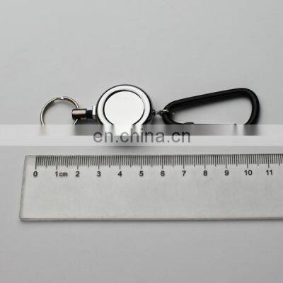 Metal Badge Reel ID Badge Holder With Carabiner photo-5