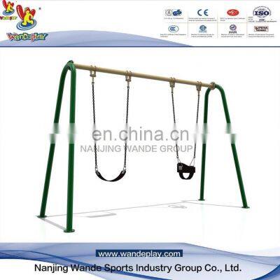 Amusement Park Children Play Outdoor Baby Swing Set Kids Playground Equipment Garden Swing for Children photo-2