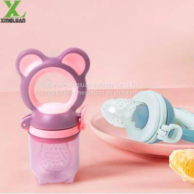 Wholesale BPA Free Silicone Feeding Infant Nipple Baby Fruit Feeder Pacifier photo-2