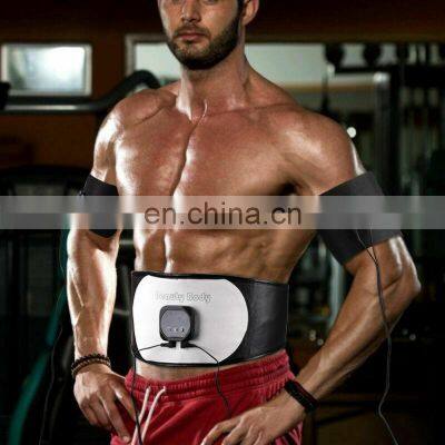 Pro EMS Muscle Training Gear Abdominal Body Fitness Toner ABS Fit Workout Belt photo-4
