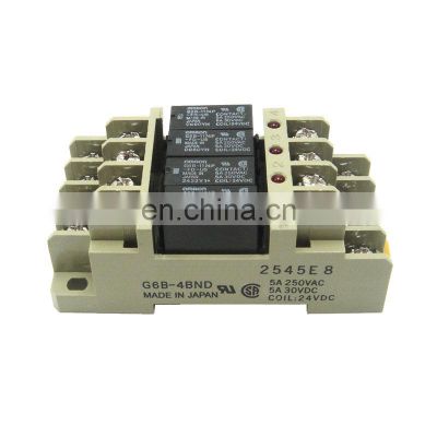 OMRON Original relay base p2rfz G6DF4BDC12V G6D-F4B  DC12V