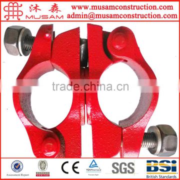 Malleable casting iron scaffolding coupler for construction