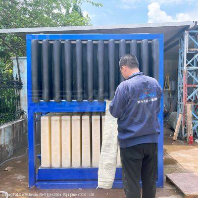 Ice Machine for Fish Automatic 10Ton/24hr Block Ice Machine photo-3