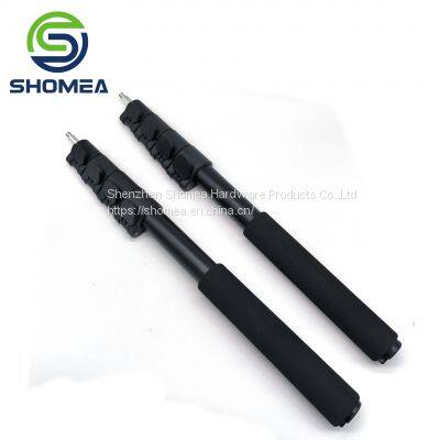 SHOMEA Customized Different Color Flip Lock Aluminum Telescopic Pole With Male Thread photo-5