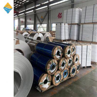 1100 H14 0.85mm Thick Aluminum/Aluminium Sheet Coil With PVC Film photo-2