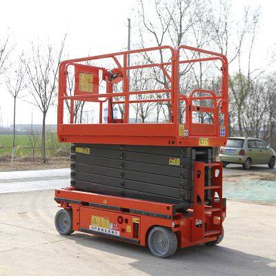 CE APPROVED 3-14 METER ELECTRIC SELF PROPELLED SCISSOR LIFTERS