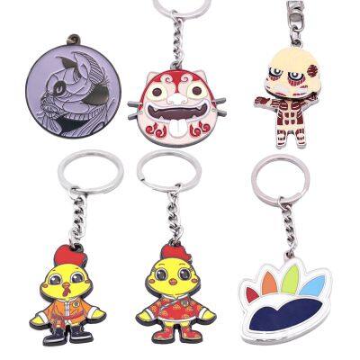 Custom metal keychains, badges, refrigerator stickers, DIY creative pendants, logos, personalized cartoons, customized with pictures