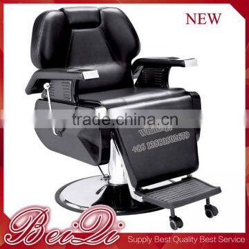 Synthetic Leather Quality Guarantee Barber Chair with Footrest , Professional Salon Hair Chair Supplier