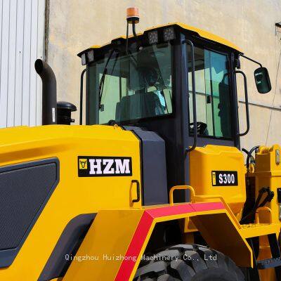 3ton Lift Capacity Heavy Duty Construction HZM930 Wl300 Wheel Loader Front End Loader for Sale photo-5