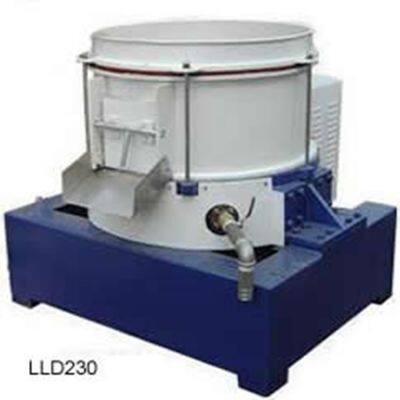 High Energy Centrifugal Disk Finishing Machine for Mass Finishing Deburring Polishing With Manual Unloading photo-3