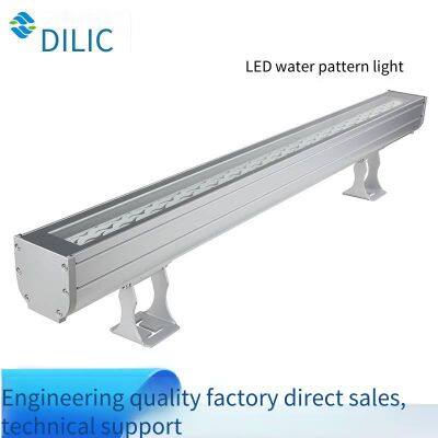 led наружный водонепроницаемый мощный светильник с эффектом водяных волн мощностью 40 Вт, светильник с эффектом водяных волн с протоколом dmx512, прожектор мощностью 80 Вт