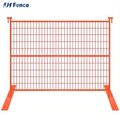 Canada Temporary Fence Stock Fence Galvanized 50*100mm Construction Canada Temporary Fence Wholesales Price