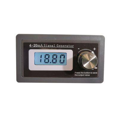 Precision 2-wire 4-20mA Signal Generator Current Loop Simulator 4-20mA Transmitter Signal Tester