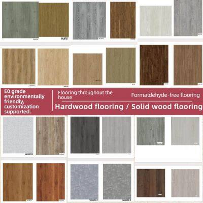 Solid Wood Flooring Specifically Designed for Underfloor Heating; Stable, Non-deforming, and Environmentally Friendly.