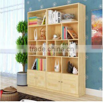 Customize 100% Solid Wood Ladder Shelf Furniture, Pine Wood Display Book Shelf photo-4