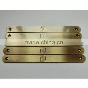 bronze plating metal nameplate label