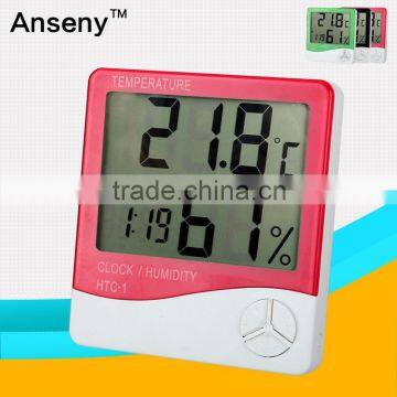 Small Electronic Recording Hygrometer /LCD Display Digital Room Thermometer/finger Electronic Hygrometer photo-2