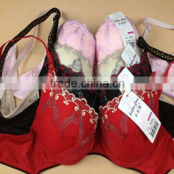 0.47USD Hot Newest Style Fashional Ladies Bra Designs/Thin Sponge 32-40BC Cup/5 Colors At Least (kczd116)