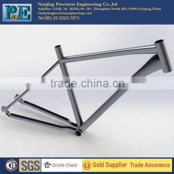 customized aluminum welding bicycle frame in China                        
                                                Quality Choice