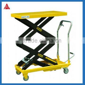 Hydraulic lift platform hydraulic Hand Operated scissor lift table