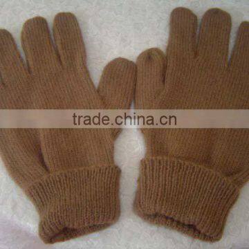 Peru Pair of Gloves Baby Alpaca yarn Large Size