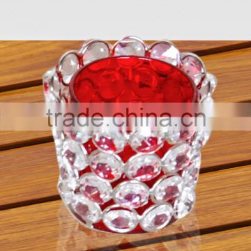 Crystal Square Votive Holder