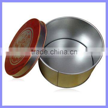 2.5 Inch Round with Window Candy/Tea/Coffee Storage Container Mini Tin Box