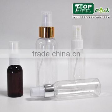 30ml 50ml 120ml cosmetic plastic spray pump bottle