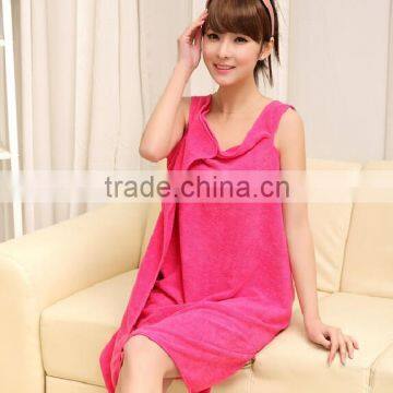 Wholesale Plain Microfiber Beach Towel Dress