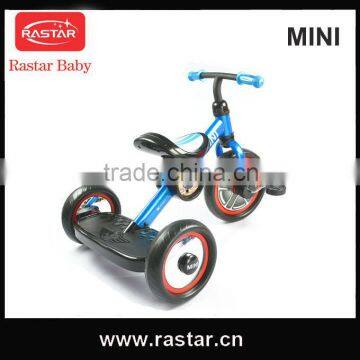 2016 RASTAR MINI licensed New product 10 inch 3 wheel mini baby tricycle