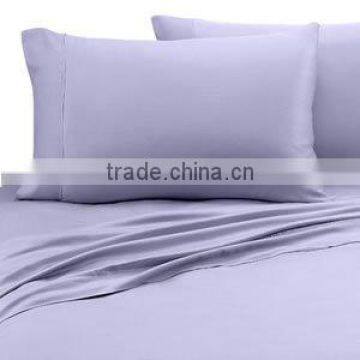 100% Cotton Solid White color Bed Sheet