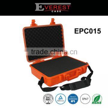 OEM Injection Moulding Plastic Waterproof Carrying Case For Electronics equipment with foam insert